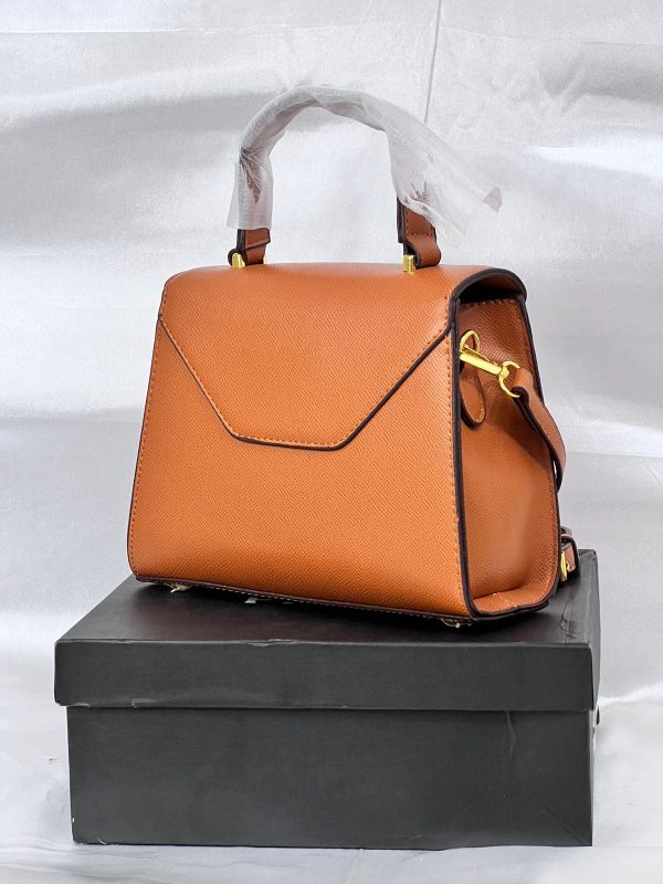 Prada Hand Bag - Brown - Image 3