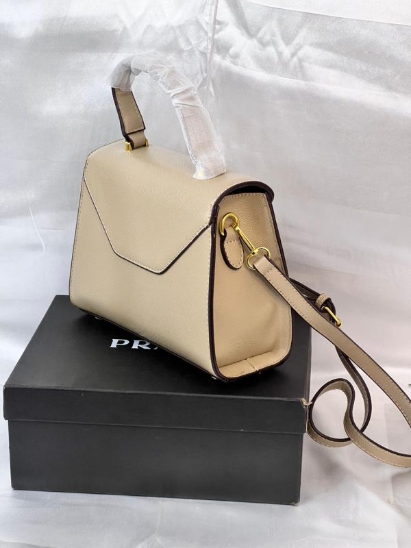 Prada Hand Bag - Khaki - Image 5