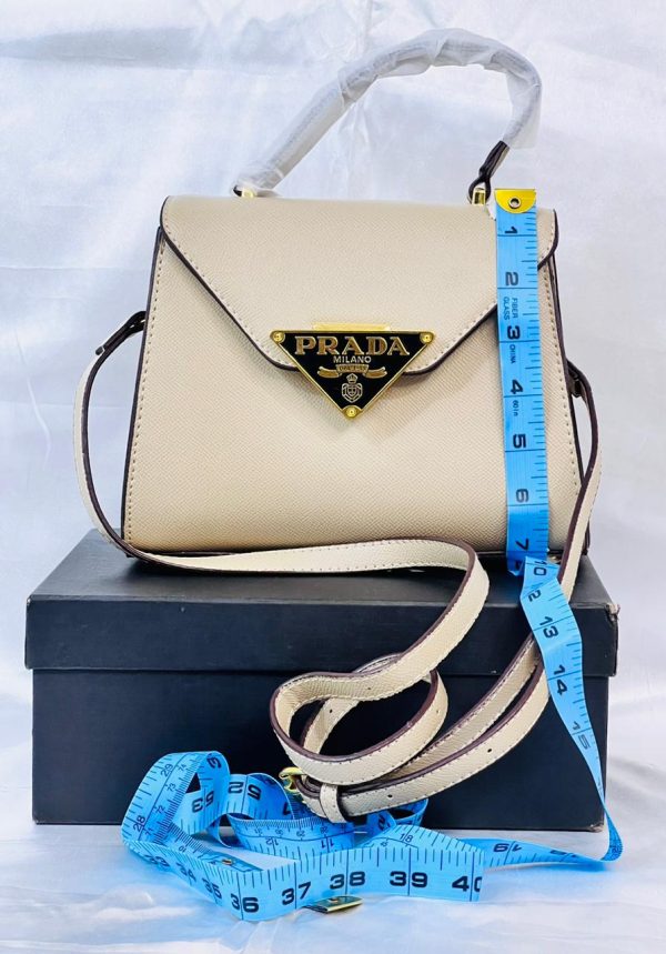 Prada Hand Bag - Khaki - Image 2