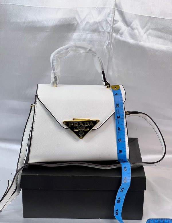 Prada Hand Bag - White - Image 2