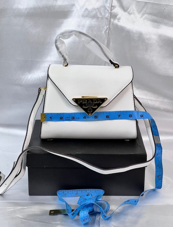 Prada Hand Bag - White - Image 3