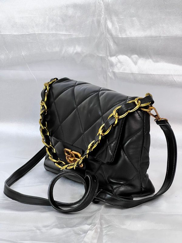 Burberry Hand Bag - Black - Image 4