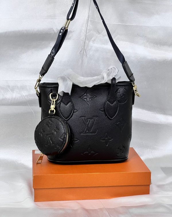 LV Bucket Bag - Black - Image 3