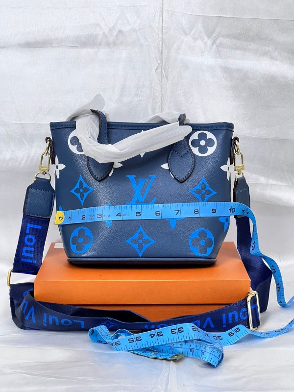 LV Bucket Bag - Blue - Image 2