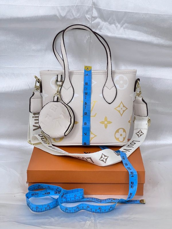 LV Bucket Bag - Beige - Image 3