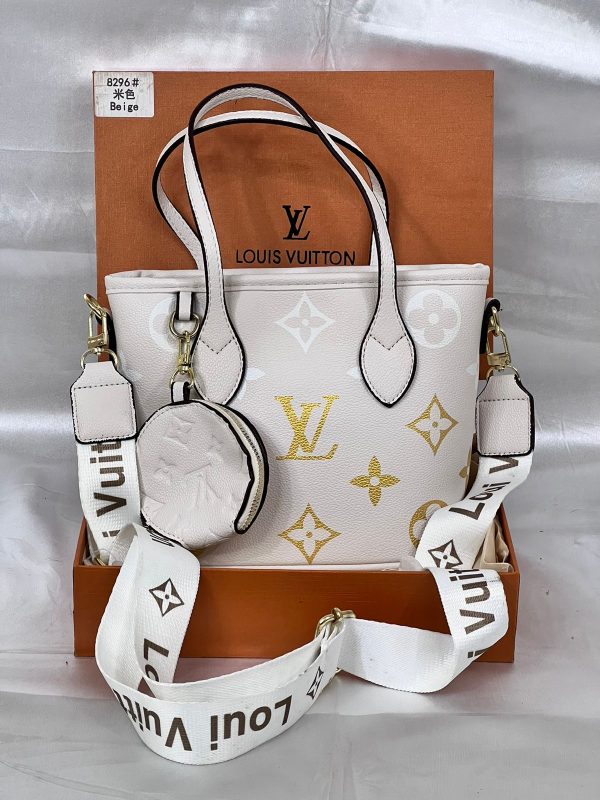 LV Bucket Bag - Beige