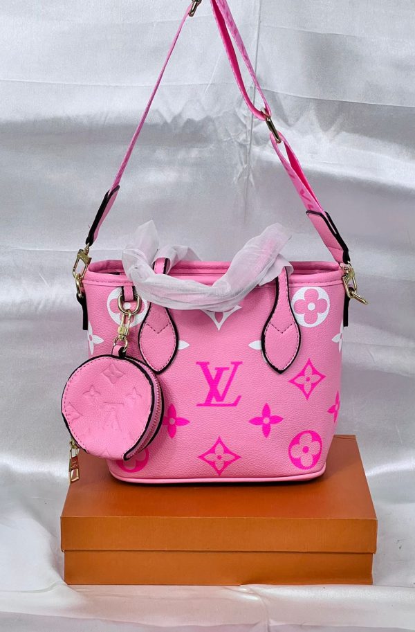 LV Bucket Bag - Pink - Image 4