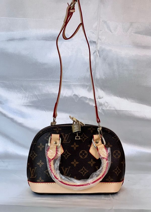 LV Hand Bag - Brown Alpha - Image 4