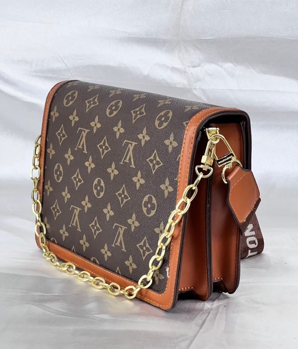 LV Cross Body Bag - Brown - Image 5