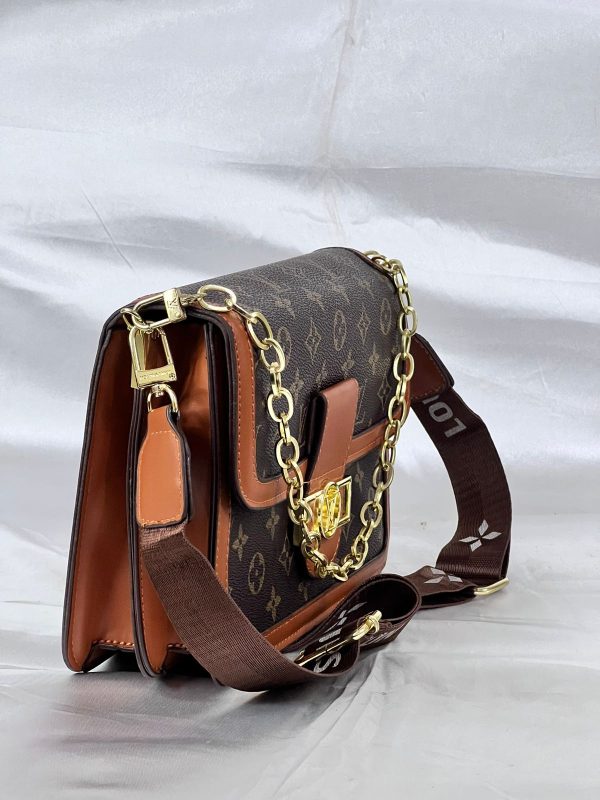 LV Cross Body Bag - Brown - Image 6