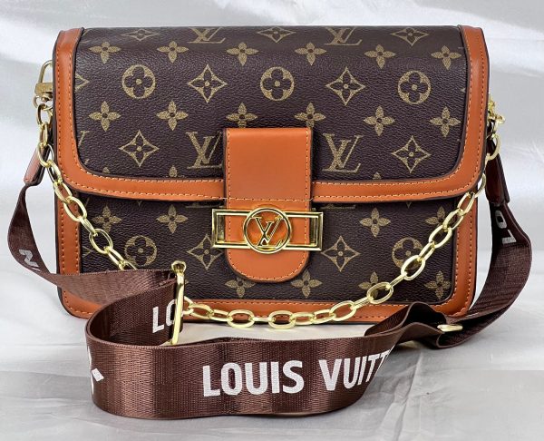 LV Cross Body Bag - Brown