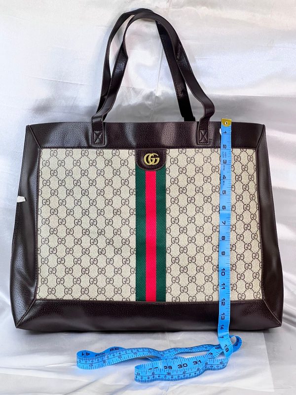 Gucci Large Tote Bag - Brown - Image 2