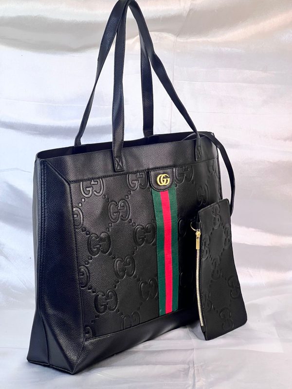 Gucci Large Tote Bag - Black - Image 5