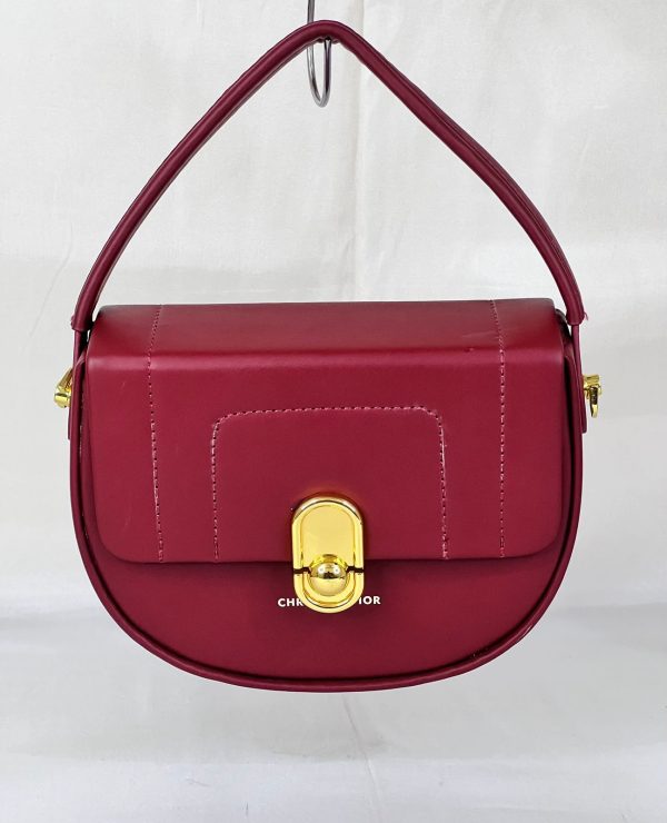 Christian Dior Hand Bag - Red - Image 4