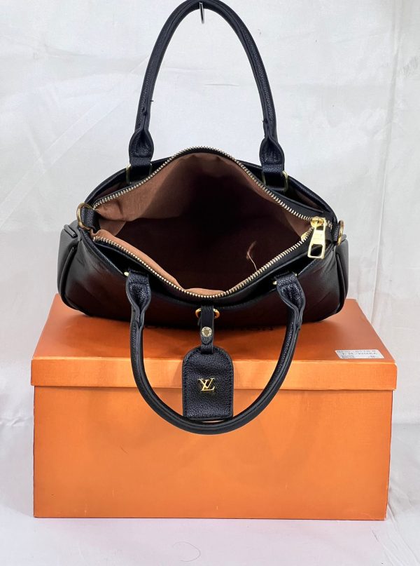 LV Hand Bag - Black - Image 6