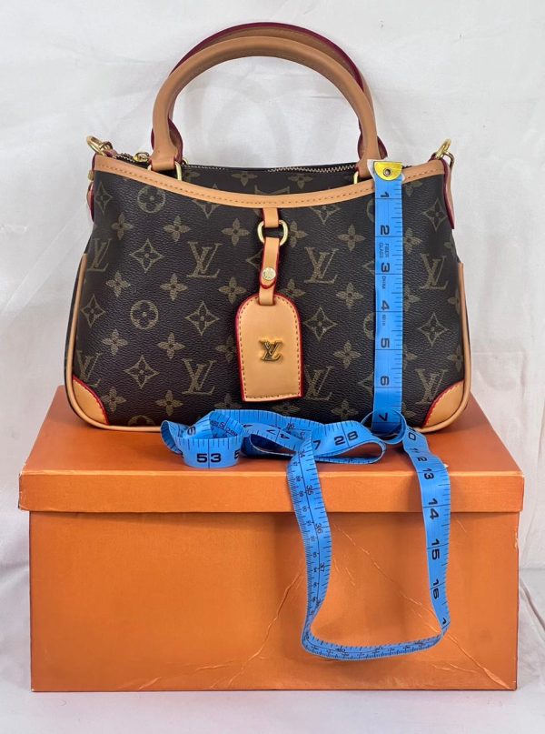 LV Hand Bag - Brown - Image 6