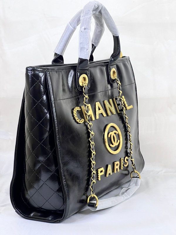 Chanel Tote Bag - Black - Image 5