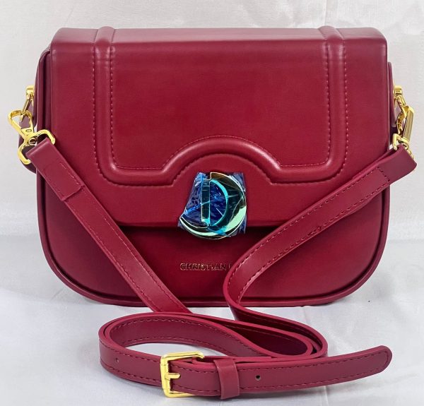 Christian Dior Cross Body Bag - Maroon