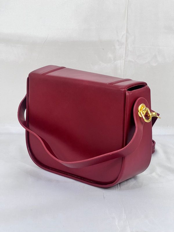 Christian Dior Cross Body Bag - Maroon - Image 6