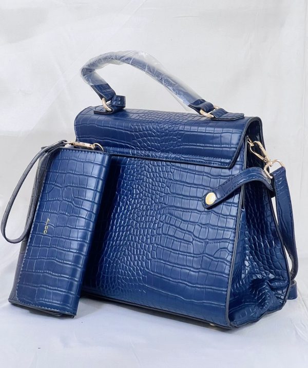 Aldo Hand Bag - Blue - Image 5