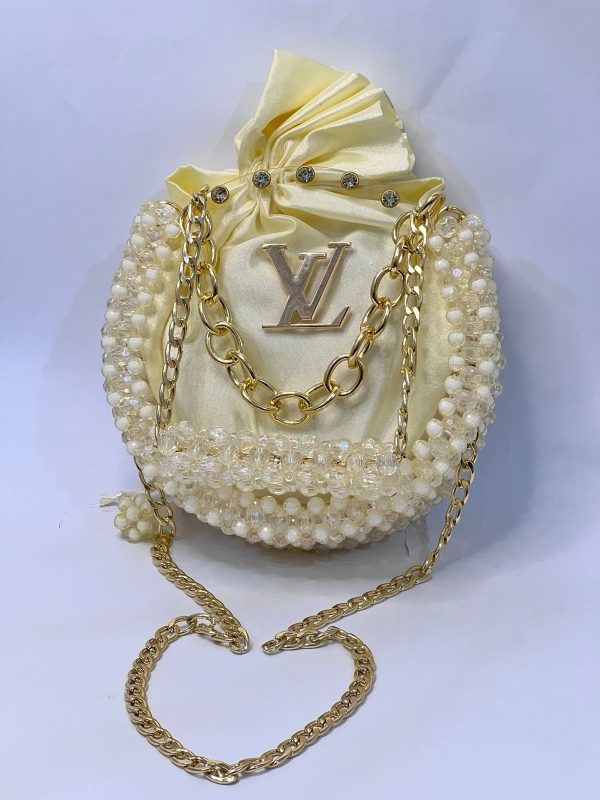 Exclusive Beaded Pearl Women's Bag