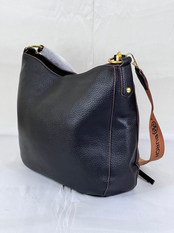 Tory Burch Black Leather Hobo Bag - Image 2