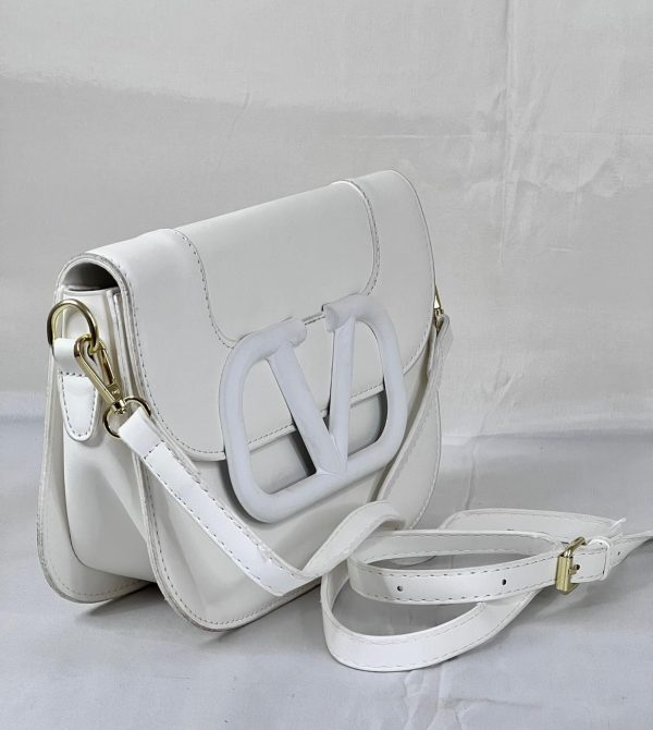 Valentino Cross Body Bag - White - Image 4