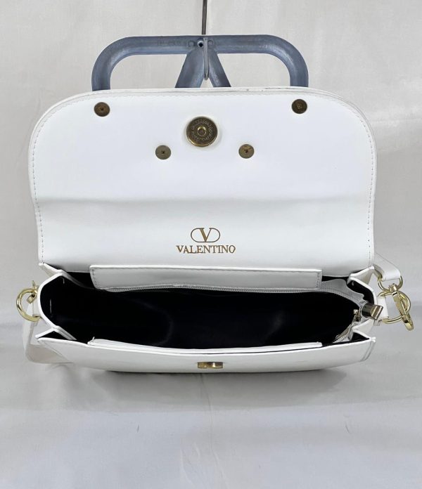 Valentino Cross Body Bag - White - Image 6