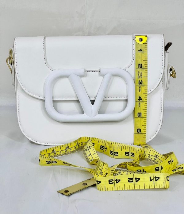 Valentino Cross Body Bag - White - Image 3