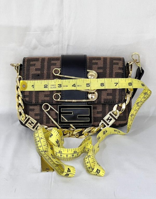 Fendi Cross Body Bag - Brown - Image 2