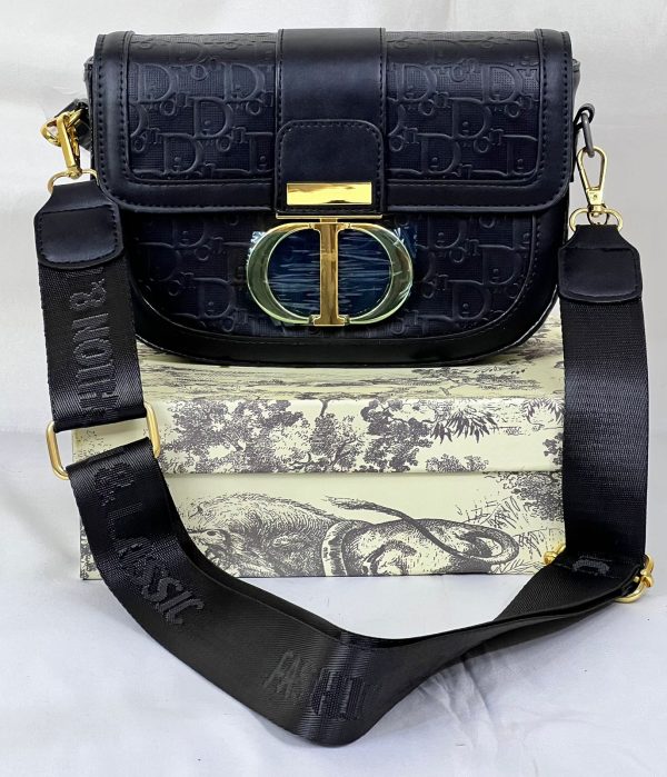 Cristian Dior Cross Body - Black - Image 5