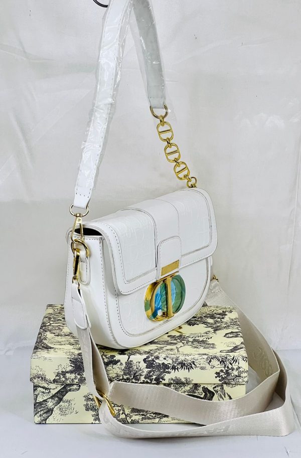 Cristian Dior Cross Body - White - Image 2