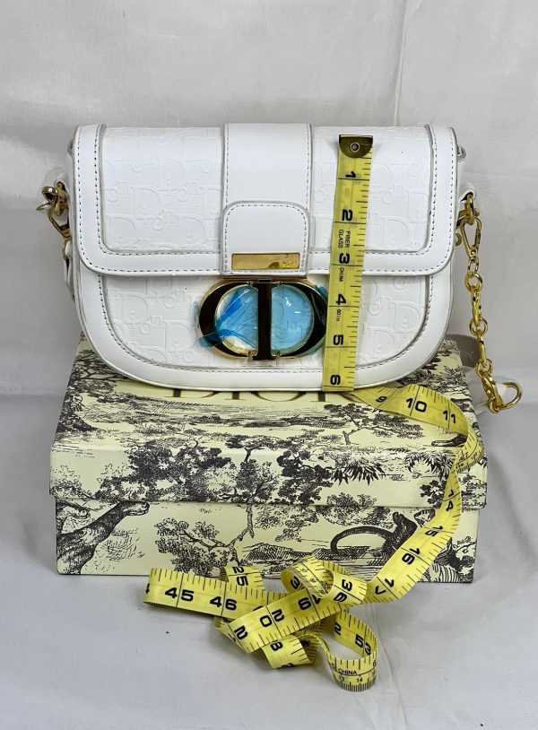 Cristian Dior Cross Body - White - Image 6