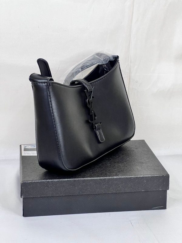 YSL Hand Bag - Black - Image 5