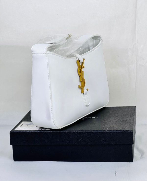 YSL Hand Bag - White - Image 4