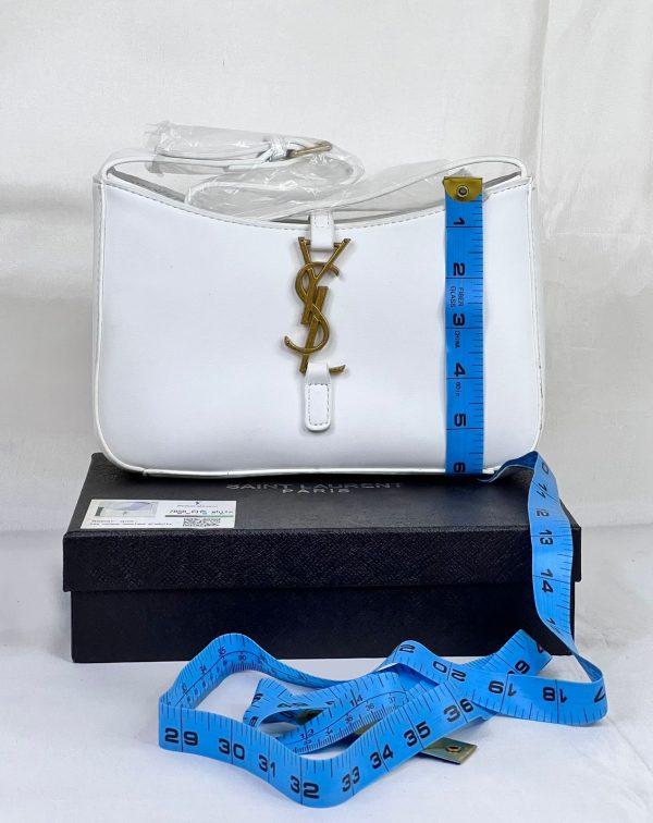 YSL Hand Bag - White - Image 3