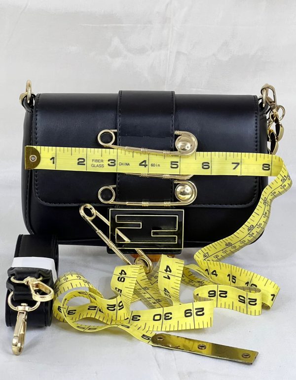 Fendi Cross Body Bag - Black - Image 3