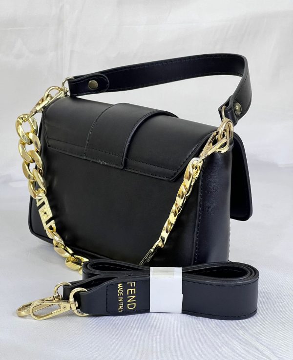 Fendi Cross Body Bag - Black - Image 4