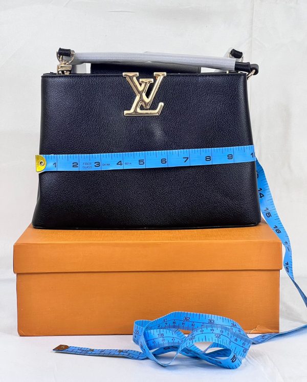 Louis Vuitton Epi Hand Bag - Black - Image 5