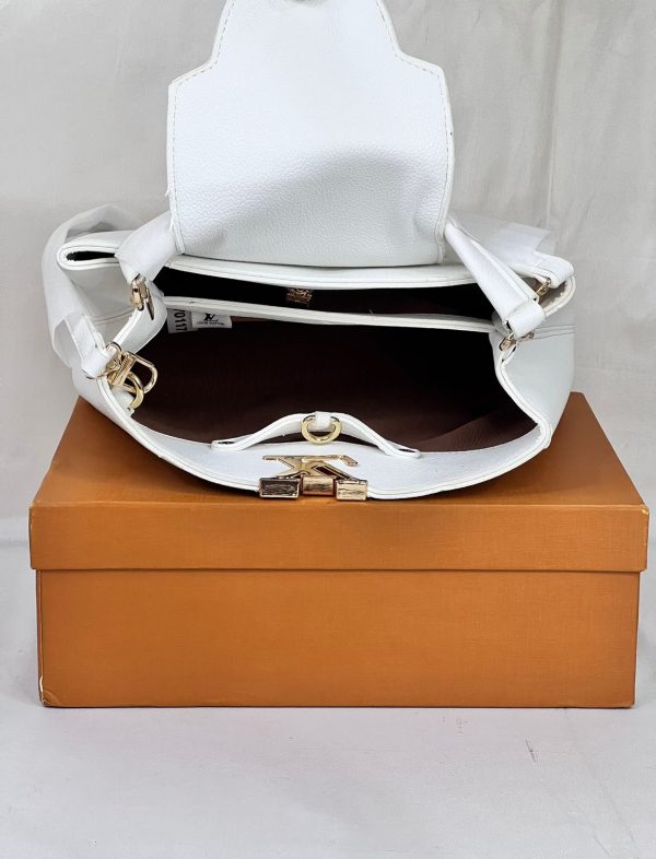 Louis Vuitton Epi Hand Bag - White - Image 2