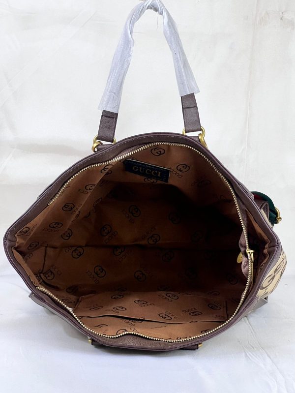 Gucci Tote Bag - Brown - Image 6