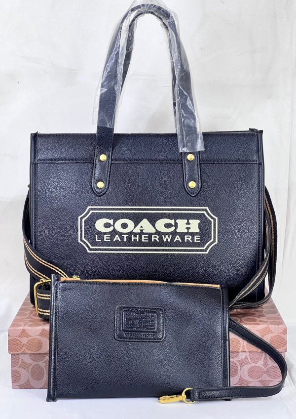 Coach Hand Bag - Black