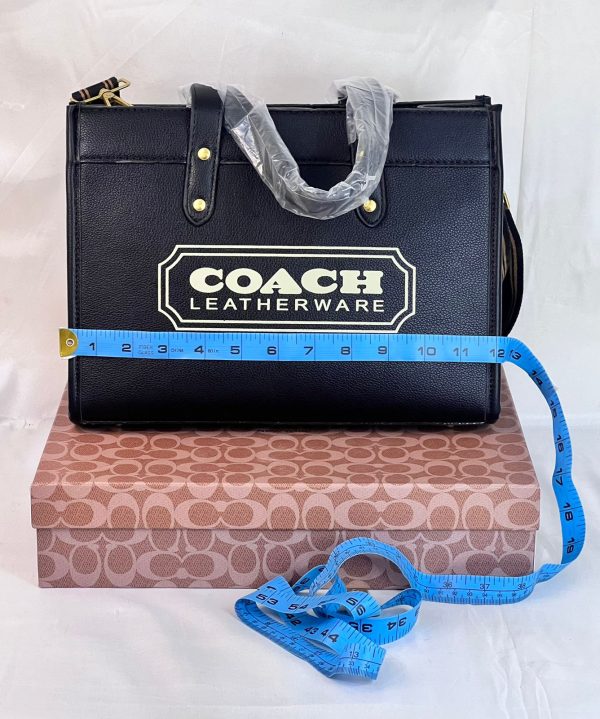 Coach Hand Bag - Black - Image 2