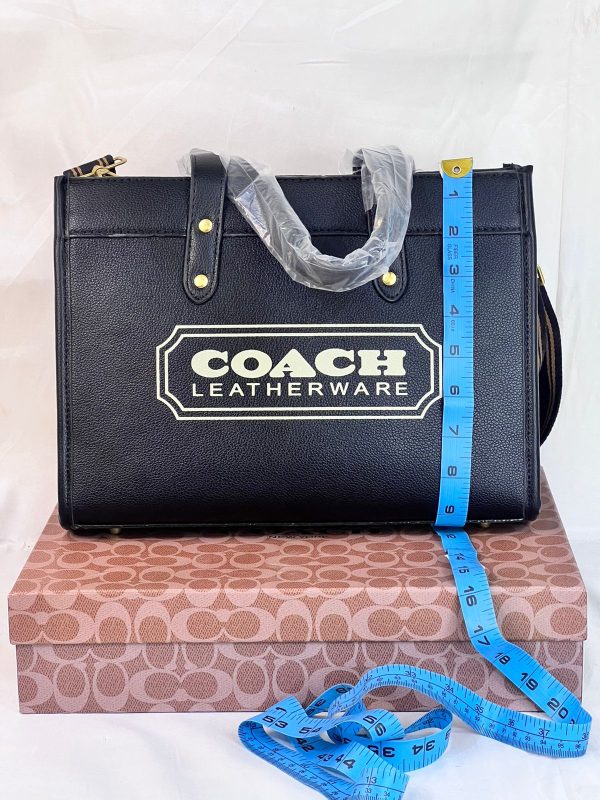 Coach Hand Bag - Black - Image 3