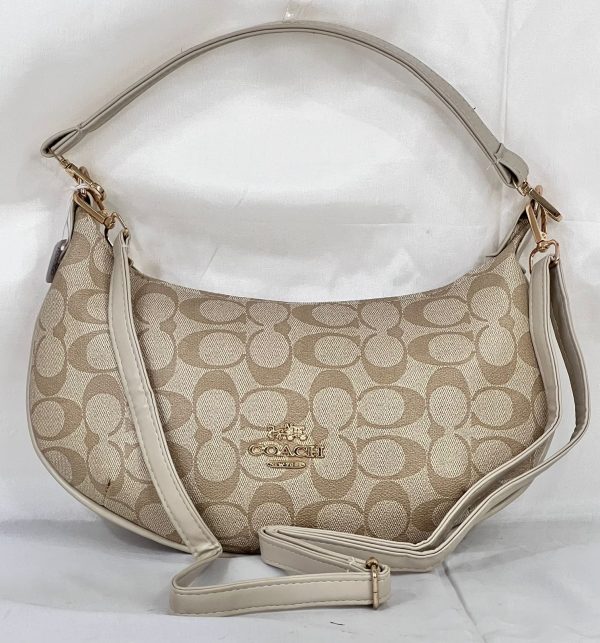 Coach Signature Hobo Bag - Khaki