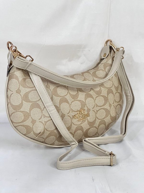 Coach Signature Hobo Bag - Khaki - Image 5